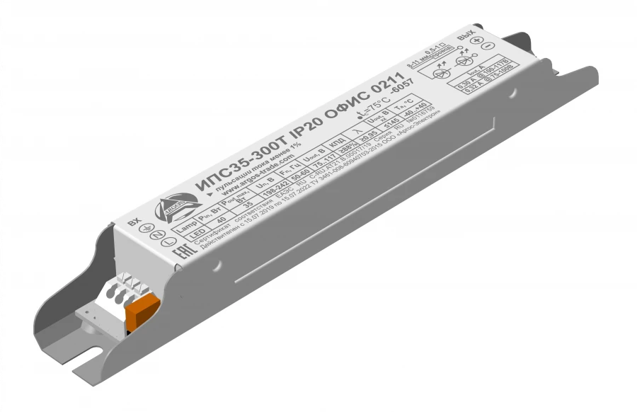 مصدر طاقة LED IPS35-300T IP20 للإضاءة الداخلية