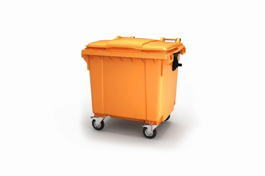 Mobile Waste Container 1100L Art. 22.C19 (20.800.30.PE; 21.050.30.PE)