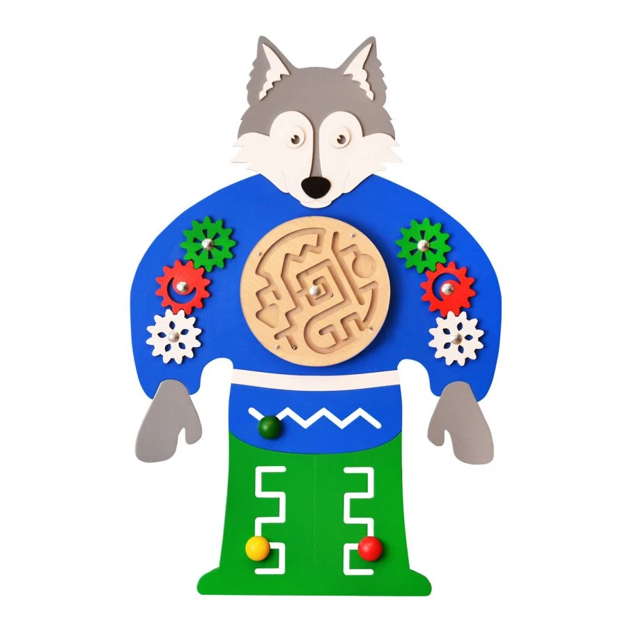 لوحة النشاط "دوامة - الجانب الرمادي" NBT-07