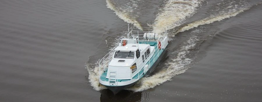 KS-110 River Steel Passenger Boat with Water Jet Propulsion