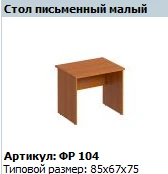 طاولة كتابة فورمولا فئة FR 104