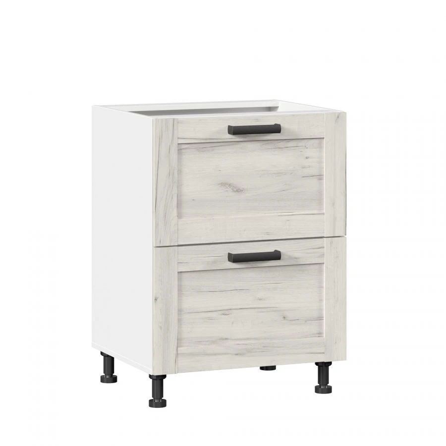 Kitchen Cabinet Facade Set with 2 Drawers 500mm - Vinchenza LD.234810.000