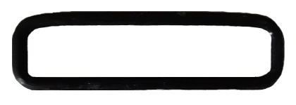 Oxidized Metal Clasp for Garments and Accessories STB 1302-2002