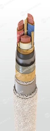 Power Cable with Copper Conductors, Paper Insulation, 6/10 kV, CSPлШнг