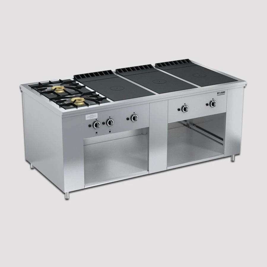 موقد غاز احترافي للطهي - PRG-IIA-8-3 "ماكسي