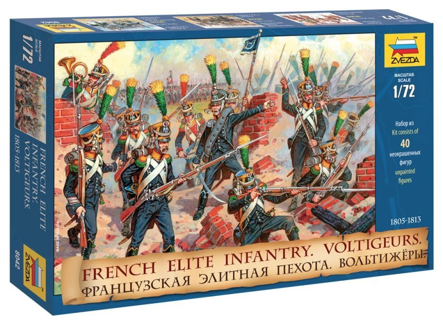 French Elite Infantry Model Kit - Voltigeurs