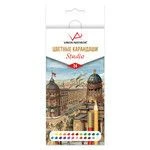 High-Quality Colored Pencils "VISTA-ARTISTA" Studio VACPS-24 Set of 24