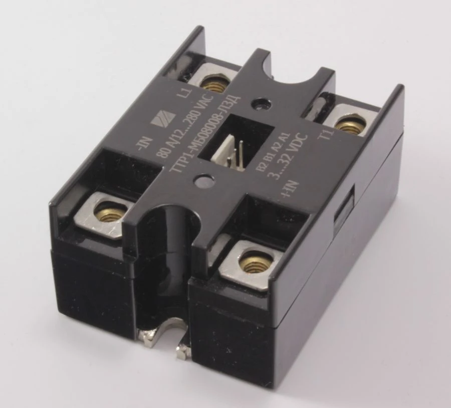 رلي صلب لتبديل التيار المتردد، قناتين أو قناة واحدة، نموذج TTR1-MB02508-L3D
