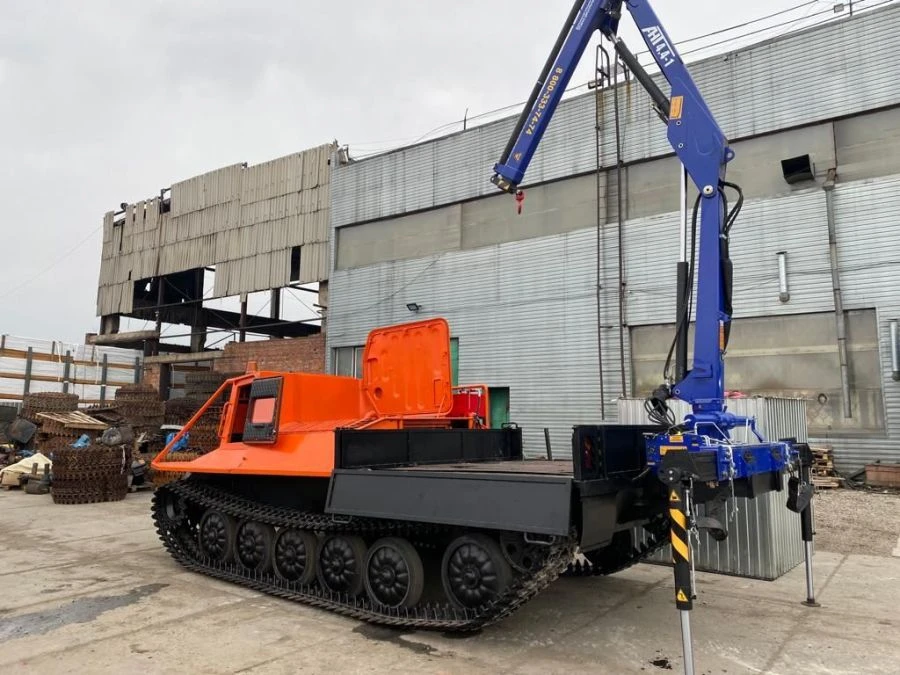 مركبة زاحفة لجميع التضاريس TGV-6-M (رافعة-Manipulator)