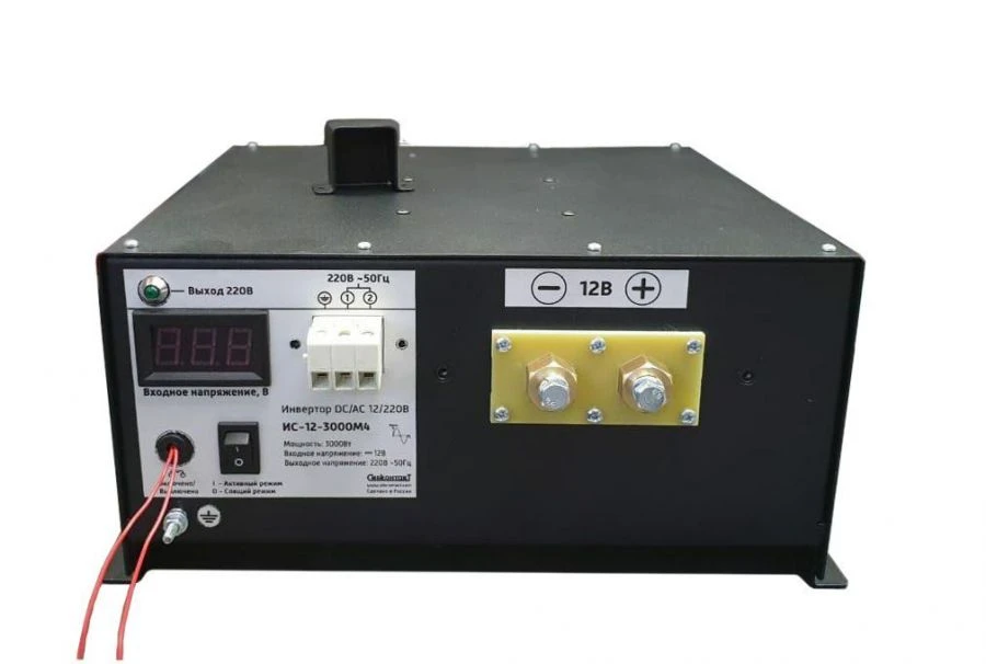 محول تيار مستمر/تيار متردد IS-12-3000M4 12 فولت إلى 220 فولت 3000 واط