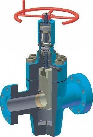 Full Bore Gate Valve with Single Plate Disc, Type ZM