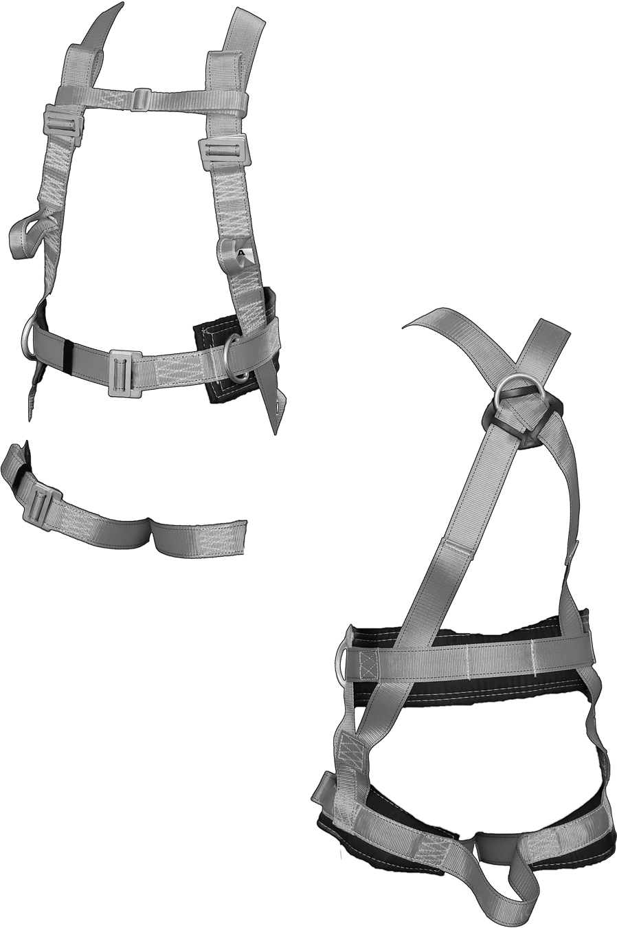 حزام أمان للحماية من السقوط في أعمال الارتفاع PPE 1005
