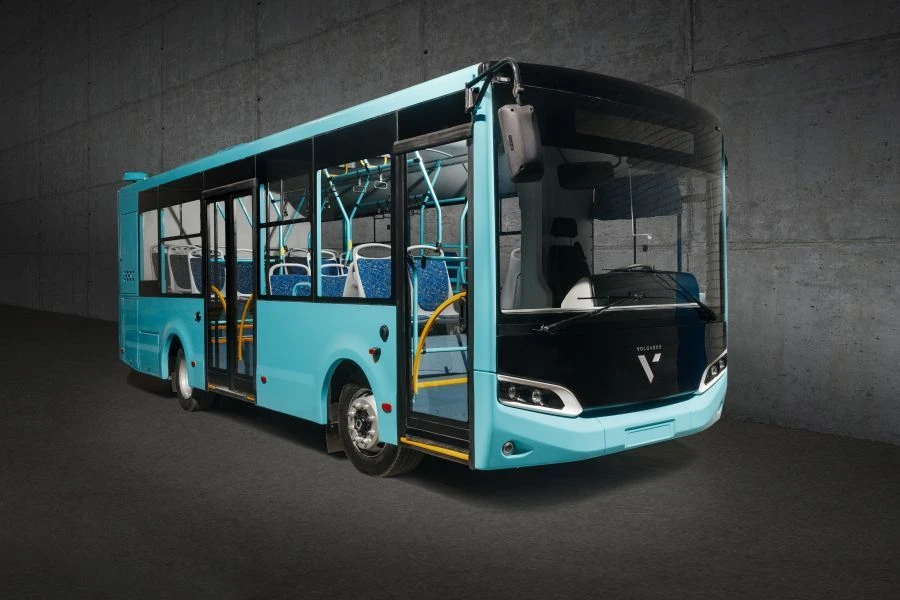 Low-Floor City Bus VOLGABUS 4298G4 with GPS and Tachograph