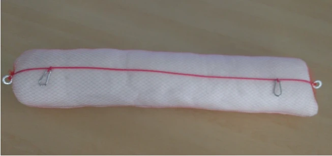 Sorbent Material for Oil and Petroleum Absorption Booms with Density 150 g/m²