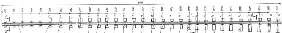 Inventory Rail for Main Track Switch 2750 (Project SP903.000/-01)