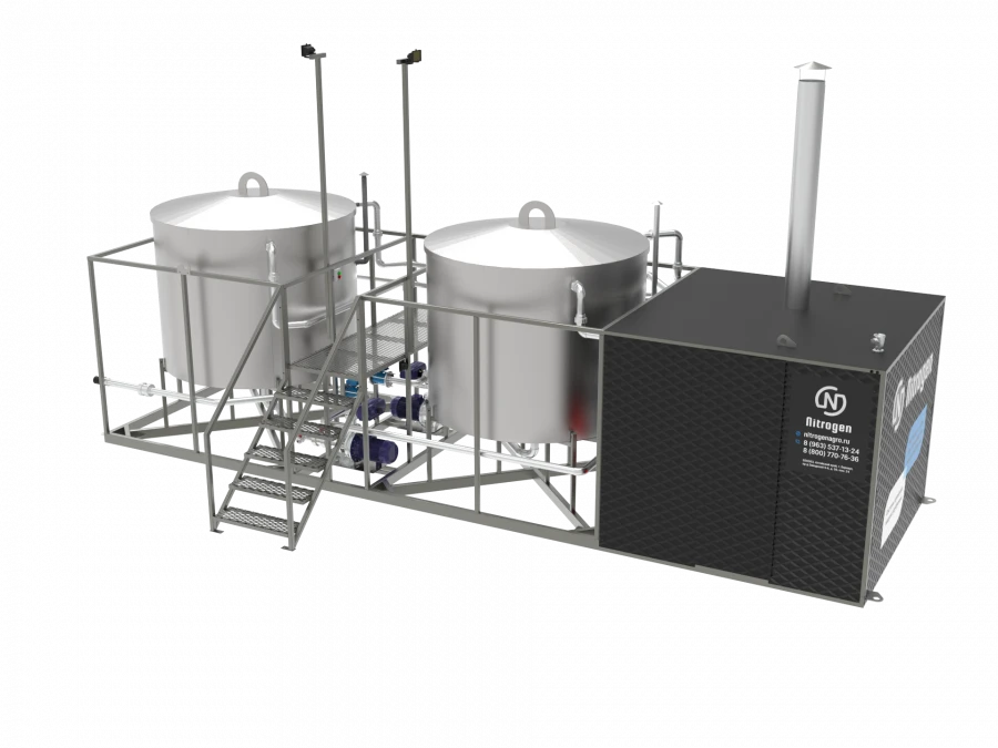 Automatic Fertilizer Mixing Unit "Raptor" Model 1 AN, 1 AP, 2 AN, 2 AP, 1 HP