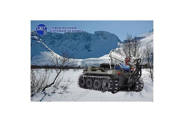 جهاز الحفر SB-PM-01 كوليبر على هيكل ARGO 8x8