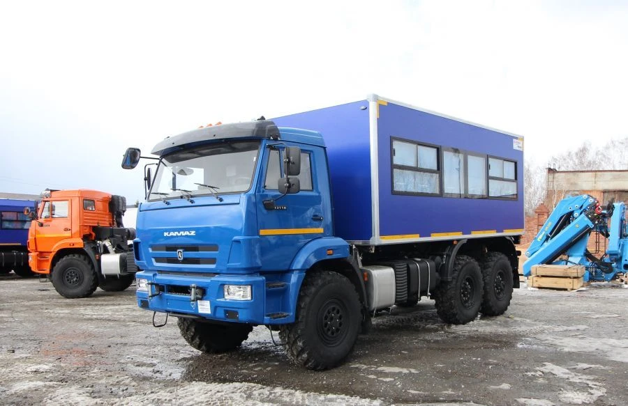 Special Passenger Bus on KAMAZ 43118-A5 Chassis - ASV Type 7721T2-00