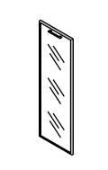 High Glass Door for Office Furniture Set "Vegas