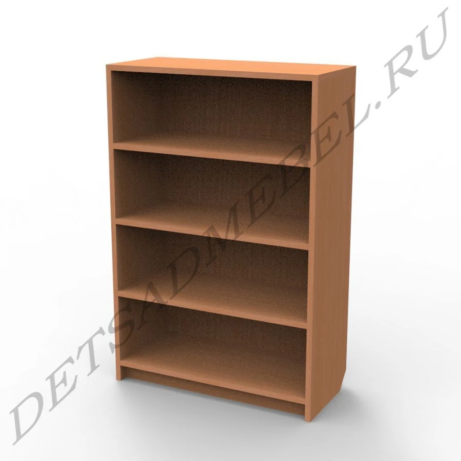 1.2 رف كتب مفتوح بأربعة أرفف