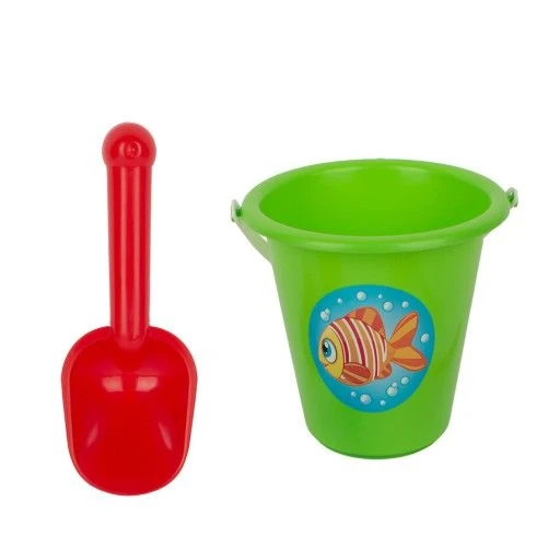 Cartoon Sand Play Set "Dig It!" (Mini Shovel, Bucket)