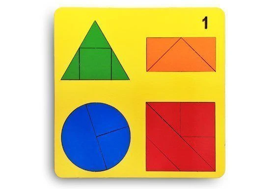 Fun Geometry Game No. 1 - Educational Puzzle for Kids