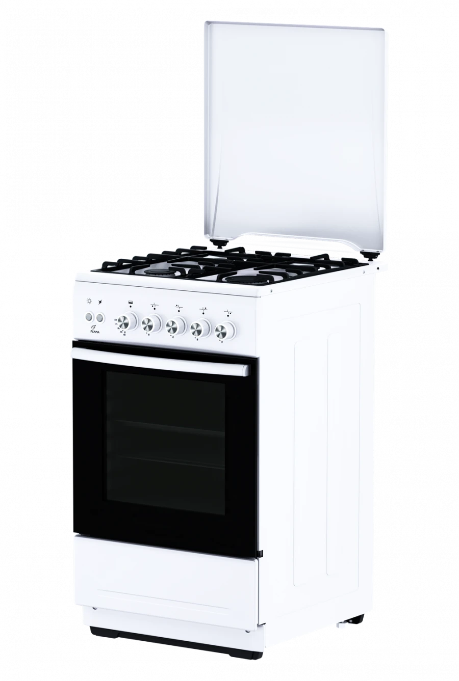 موقد غاز 4 شعلات مع تحكم في الفرن - FLAMA FG 24211