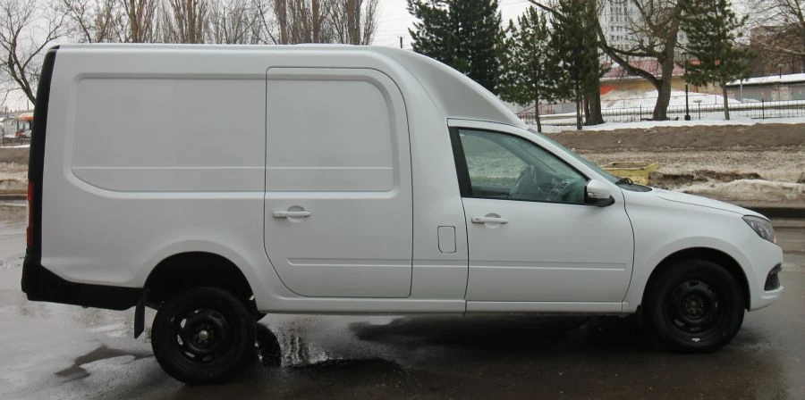 Corpse Transport Vehicle GRNTNE N1 based on LADA 219