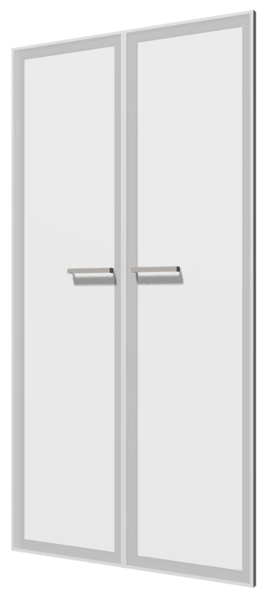 Magna Swing Door for Wide Shelving / Glass, Art. MDSh 06