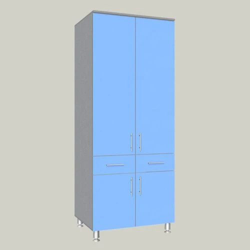 Four-Door General Purpose Cabinet with Two Drawers Model MSHG-8