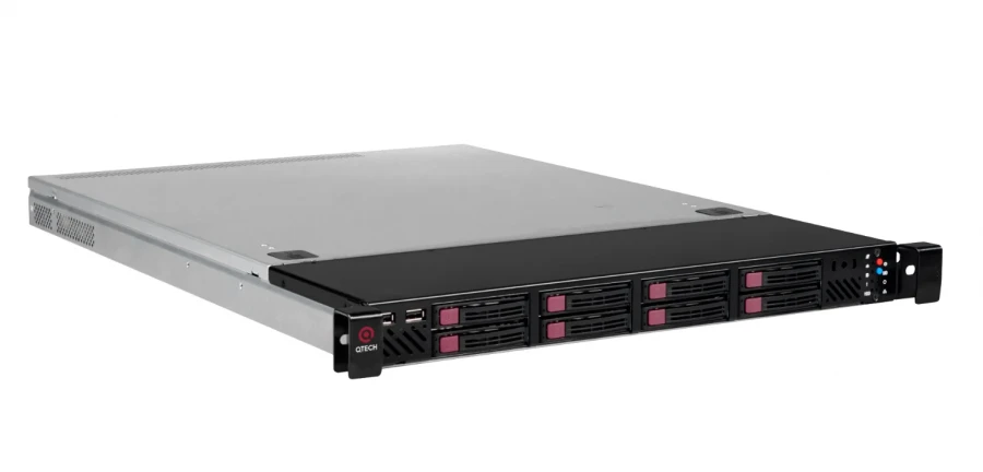 خادم QTECH QSRV-160802-P-R المدمج 1U