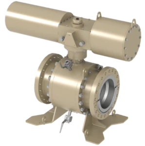 BVL Type 63 Control Ball Valves, DN 50-800 mm, PN 1.0-16.0 MPa