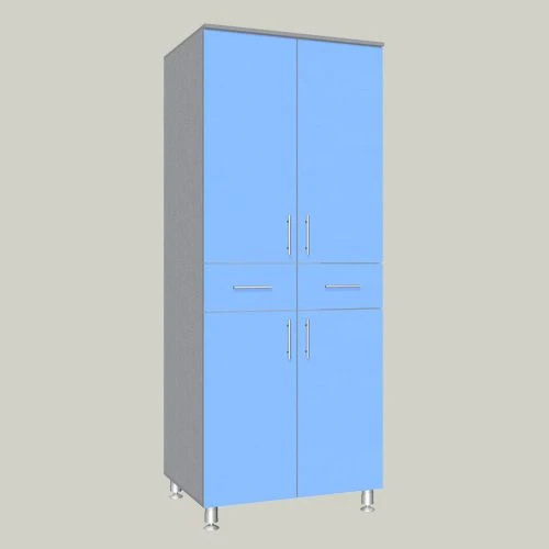Four-Door General Purpose Cabinet with Two Drawers Model MSh-7