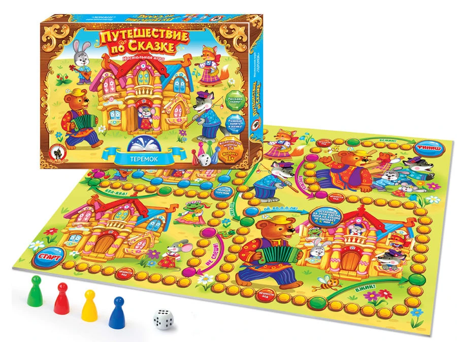 Enchanting Board Game "Teremok" for Family Fun