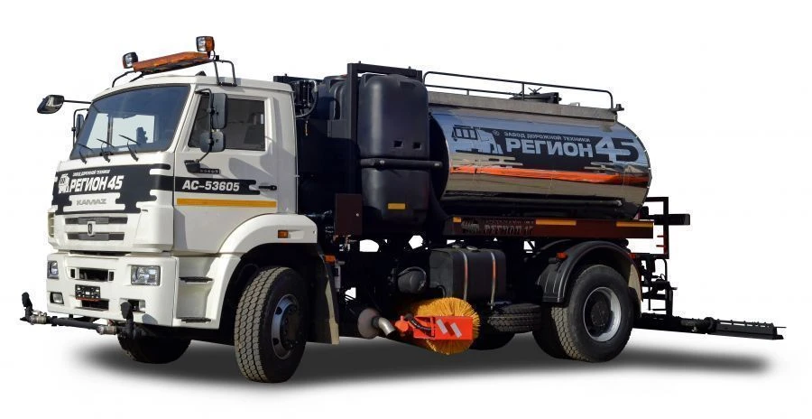 رشاش الأسفلت المتعدد الوظائف AСK-43253 (النوع R45 KN321 موديل 503691 على شاسيه كاما 43253-G5)