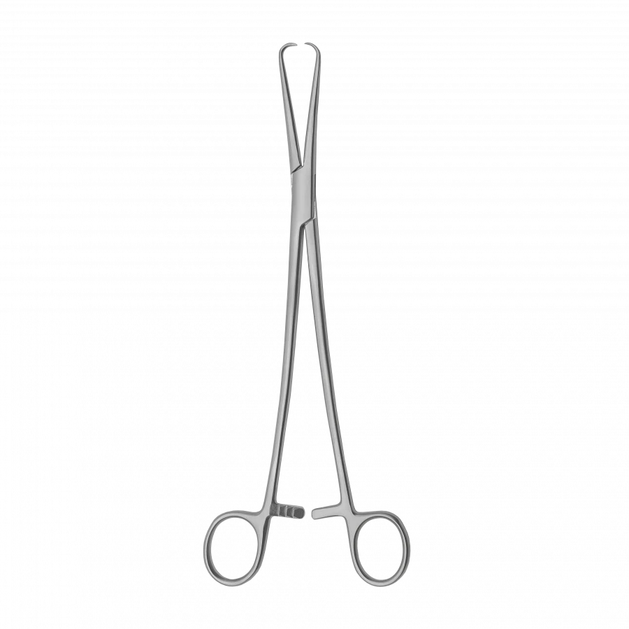 Straight Uterine Forceps TSH-04-037-25 for Retracting the Uterus, 250mm