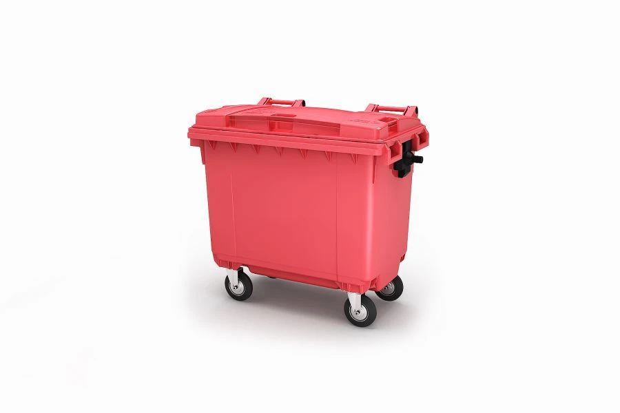 Mobile Waste Container 660L Model Art.25.C19 (20.803.40.PE; 21.053.40.PE)