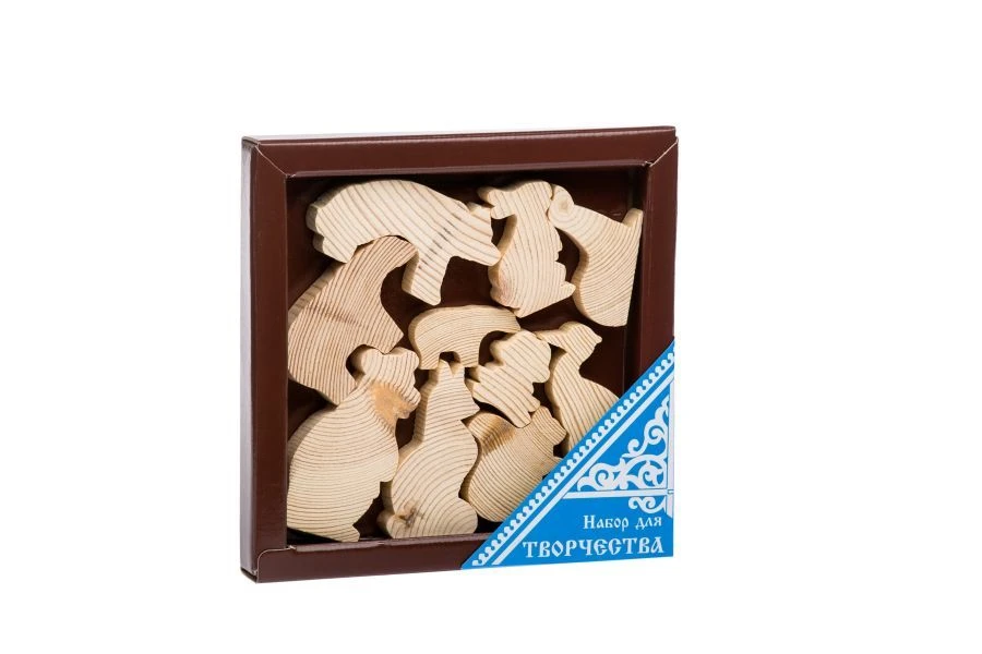 مجموعة إبداعية "حيوانات الشمال" (11 قطعة) رقم 802