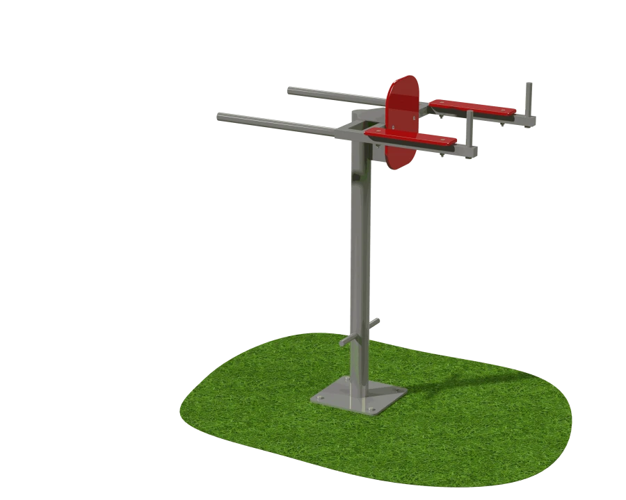 Universal Outdoor Stationary Trainer SV-035 for Chest, Triceps, and Abs