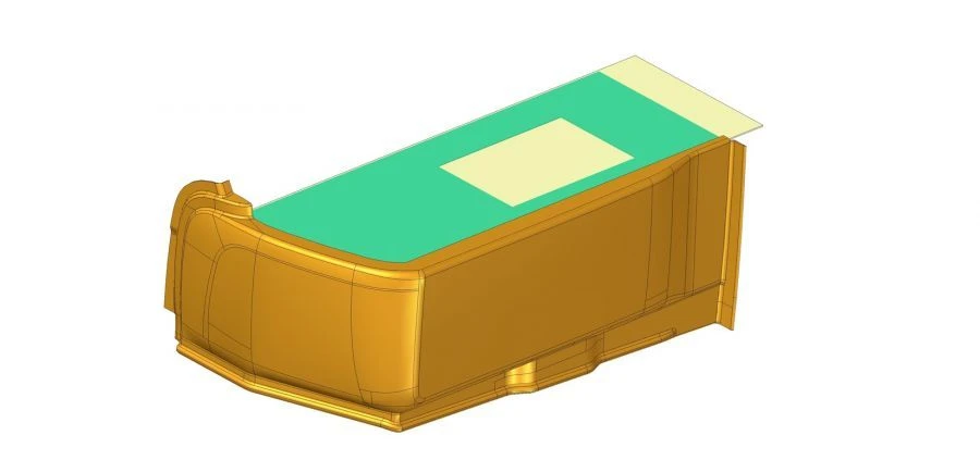 Rear Right Podium Trim with Panel 6274-5107098