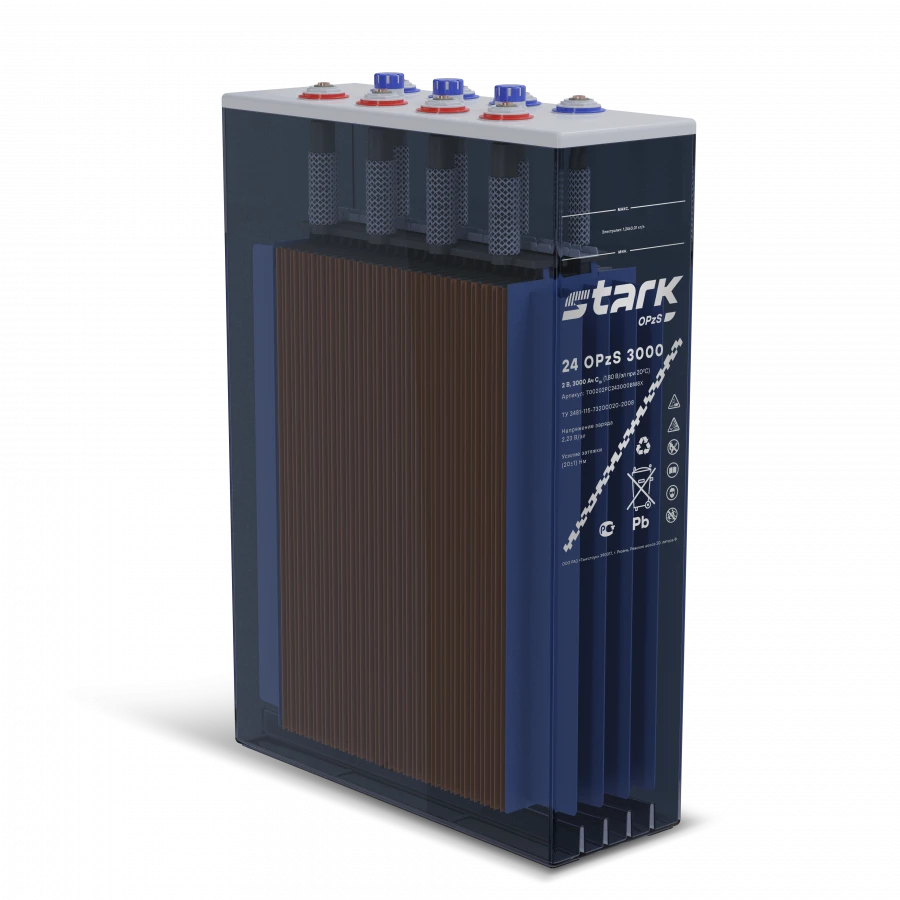 بطارية الرصاص الحمضية STARK 24 OPzS 3000