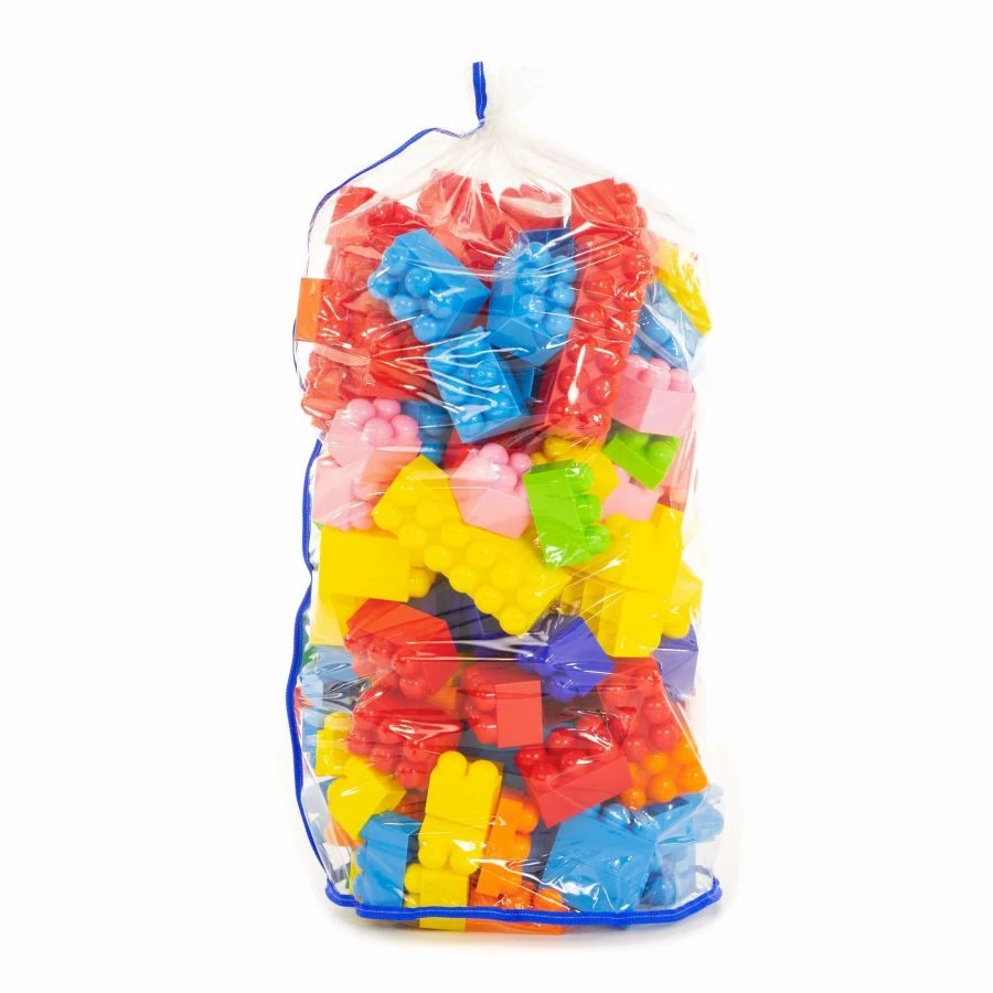 Large Building Block Set for Creative Play - 180 Pieces Giant Constructor