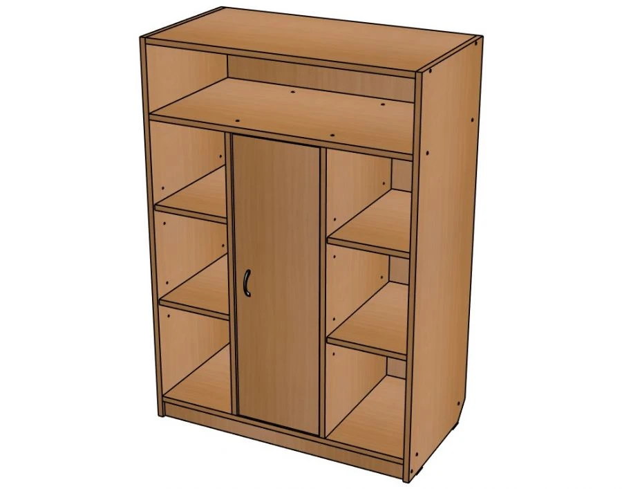 رف A-St-3 لأنشطة رياض الأطفال - SJ48