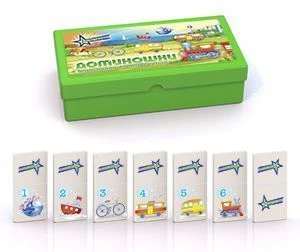 Large Domino Game "Transport