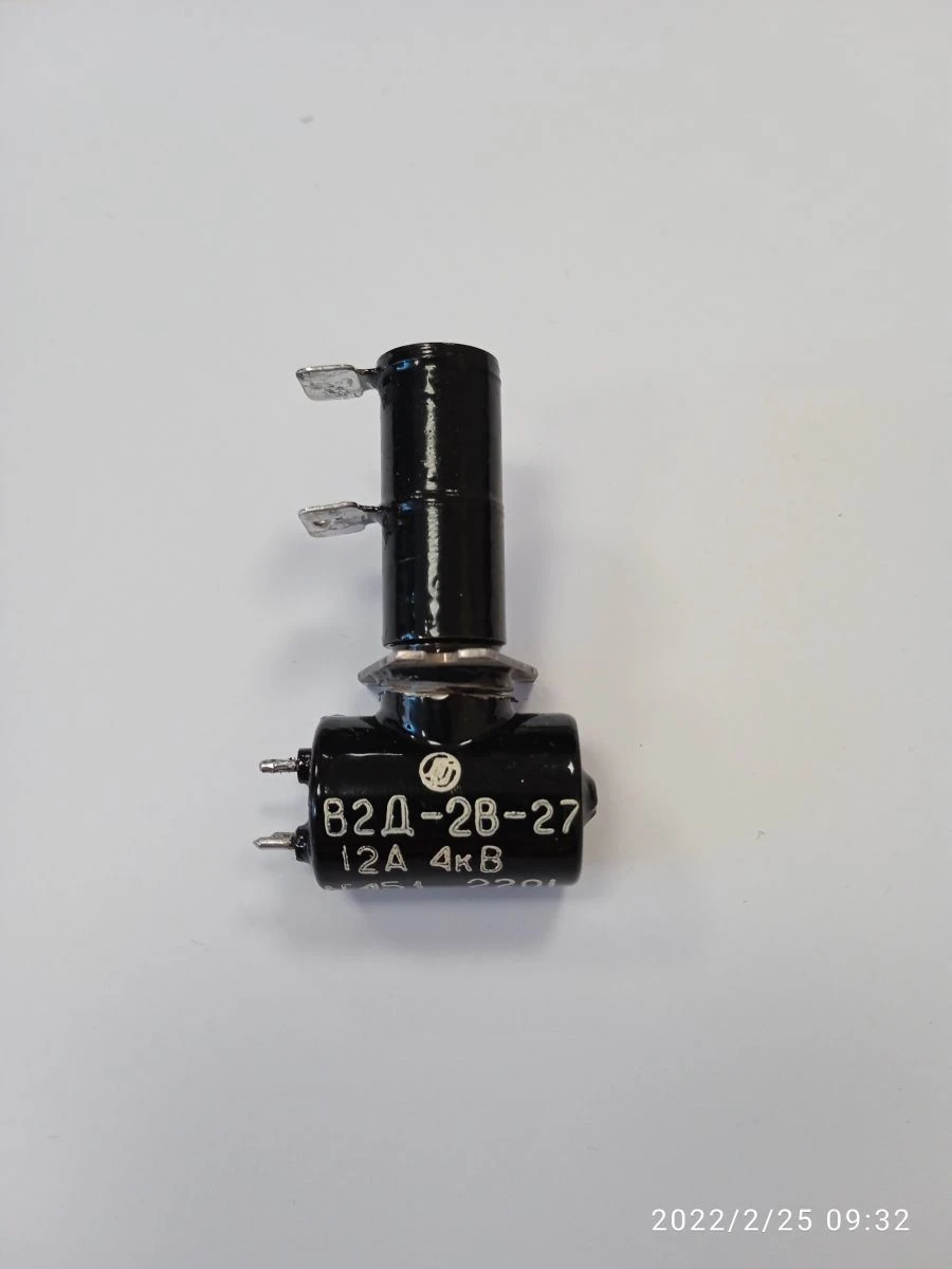 High-Frequency Vacuum Relay Single-Pole B2D-2V-27