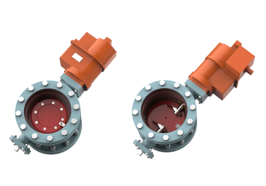 Safety Shut-off Valve (PZK) Gas EK-111M DN 150 PN 1.6 MPa
