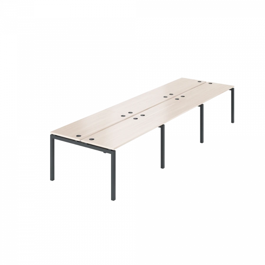 Double Workbench for 6 Workstations AMB-003.60-6