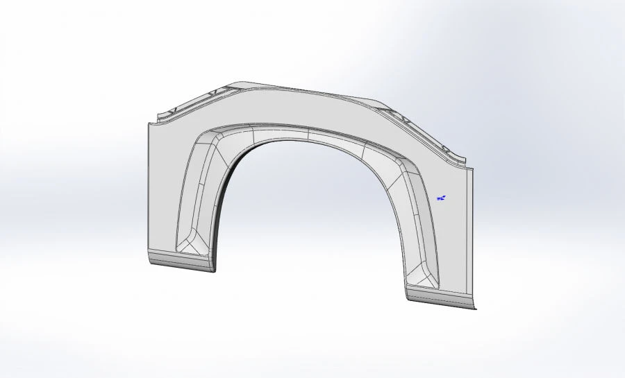 Left Rear Arc for Vehicles 6241-03-5002824