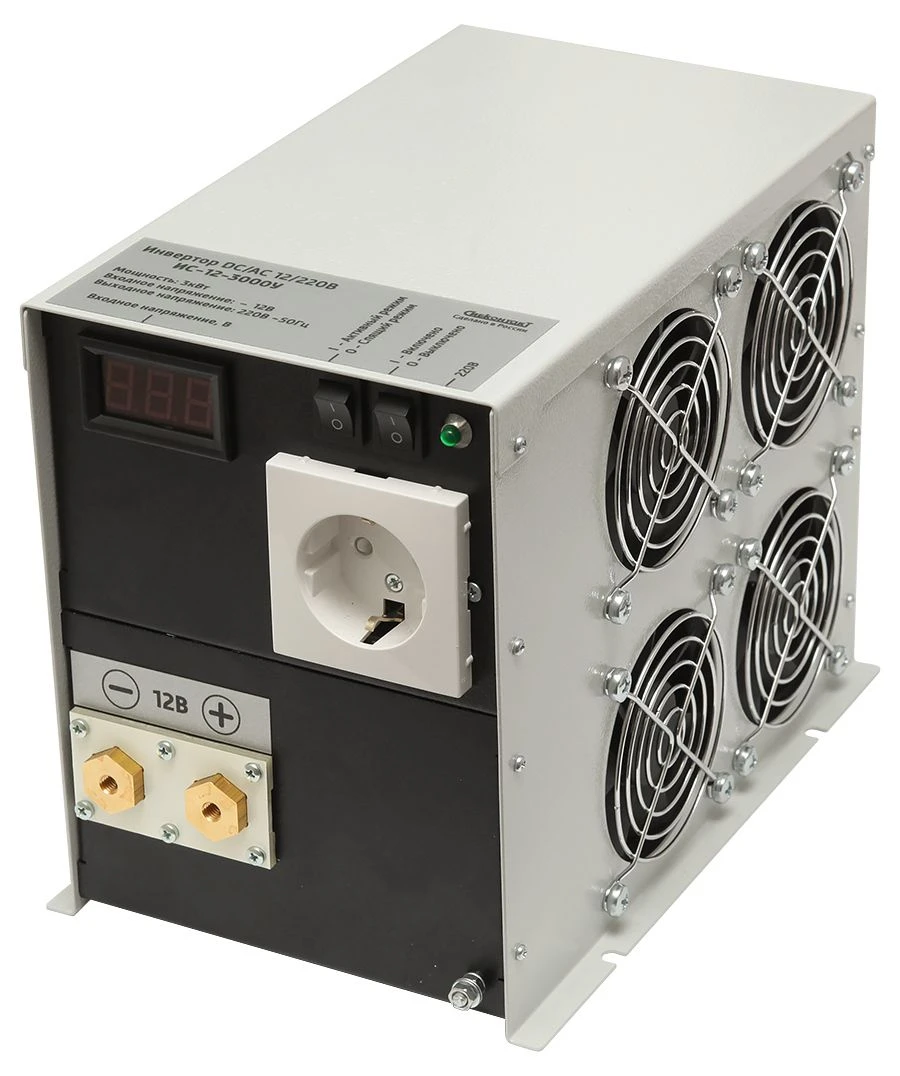 محول الجهد IS-12-3000U 12/220 فولت 3000 واط
