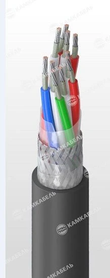 Control and Monitoring Cable with Tinned Copper Conductors, PVC Insulation, KUVVEfzn Model